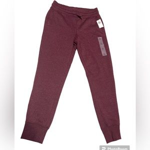 NWT! 💖GIRLS OLD NAVY JOGGERS SWEATPANTS Color: Maroon/Burgundy Size:Large 10/12